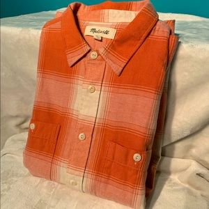 Madewell Men’s Plaid Long Sleeve Shirt
